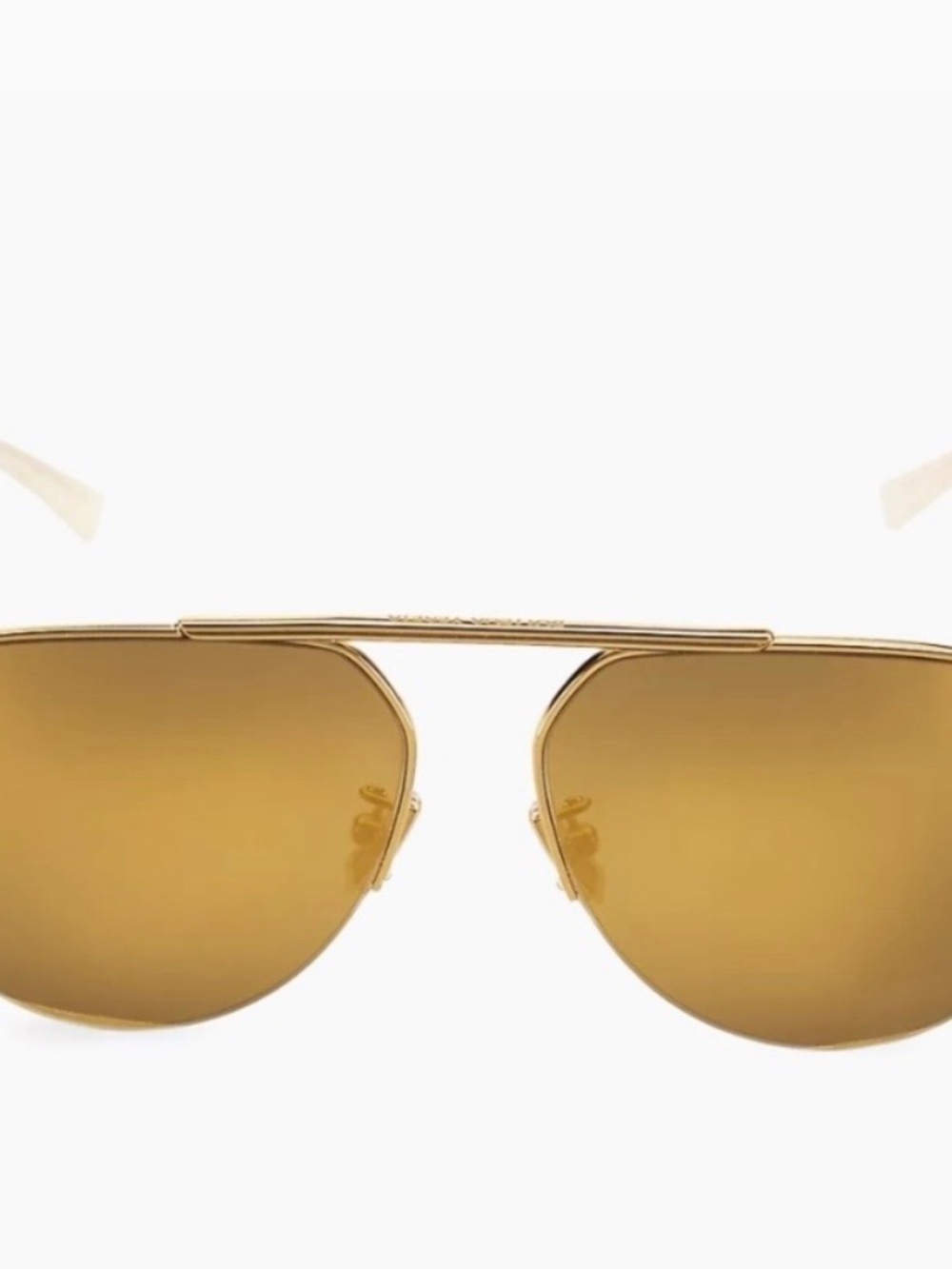 Bottega Veneta Minimalist 58MM Pilot Sunglasses